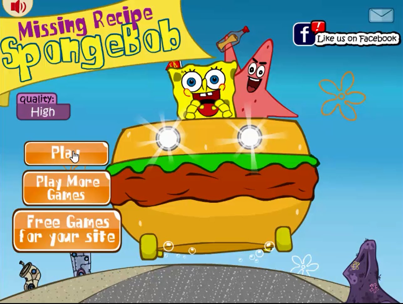 Nickelodeon Games  SpongeBob  SquarePants  Play Free 