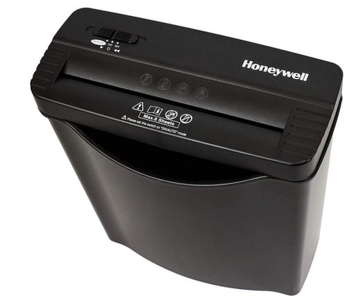 Honeywell 9306F 6 Sheet Strip-Cut Paper Shredder