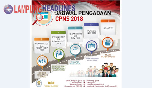 Pendaftaran CPNS Ditutup, Jumlah Pelamar Mesuji Capai 3.897 Orang