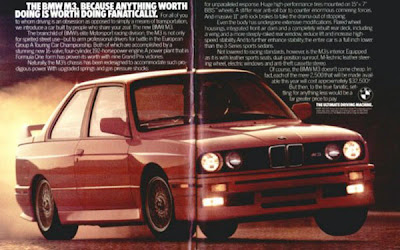 1987 BMW E30 M3 magazine