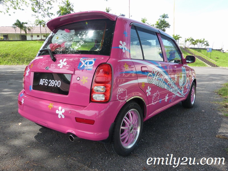 Pink "Hello Kitty" Car  From Emily To You