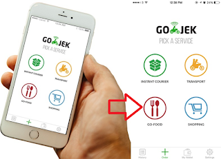 Cara Pesan Makanan Lewat GO-FOOD Dengan Biaya Antar Gratis