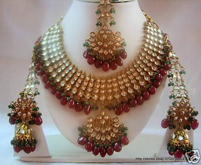 indian bridal jewelry set