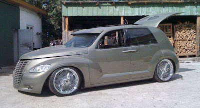 Chrysler Groozer 0 Chrysler Groozer: Customized PT Cruiser with Suicide Doors and Split Rear Window