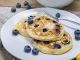 Luscious Blueberry Pancakes