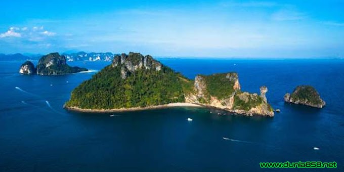 Unik! Ada Pulau Menyerupai Seekor Ayam di Thailand