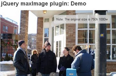 JQuery Max Image