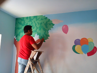 PLAY SCHOOL CLASSROOM WALL MURALS MULUND / THANA / GHATKOPER 