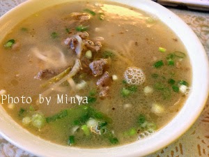 炸菜肉絲麺