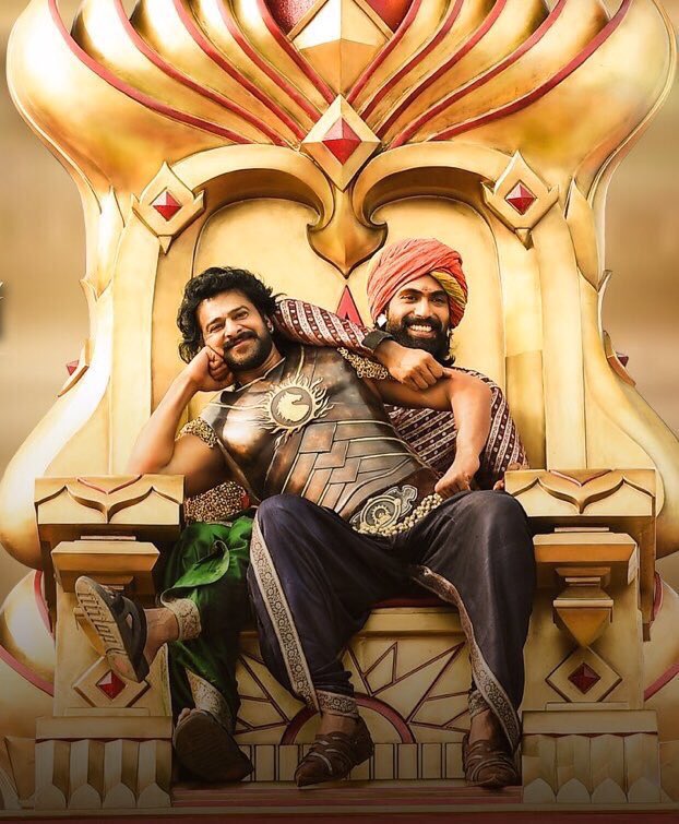 This pictures sums up the joy 3YrsOfMightyBaahubali2