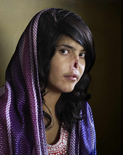 woman whose Afghan+girl+