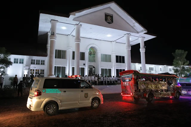 Sambut Hari Raya Idul Fitri 1445 H, 150 Mobil Hias Ikuti Pawai Takbir yang Dilepas Bupati Asahan