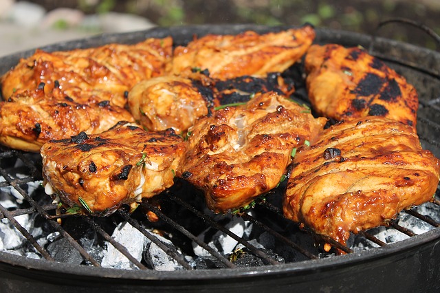 Grilled Chicken on BBQ