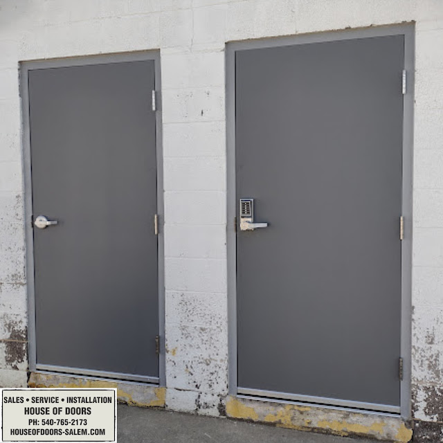 Complete commercial door, frame and hardware replacement by House of Doors