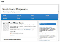 Simple Faster Responsive