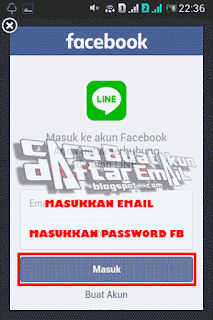 cara daftar line di blackberry