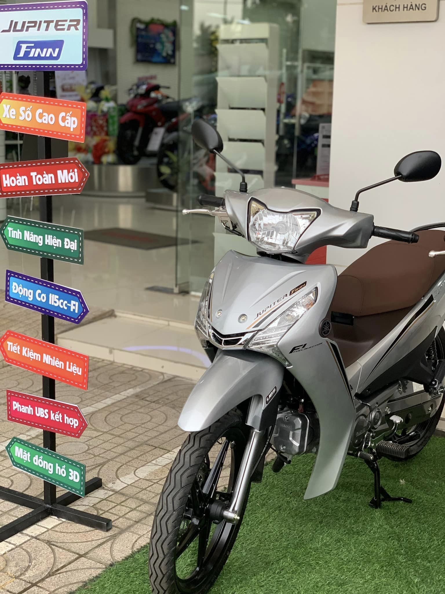 Yamaha Jupiter Finn ra mắt Việt Nam Giá 275 triệu đồng ăn xăng như  ngửi cạnh tranh Honda Future