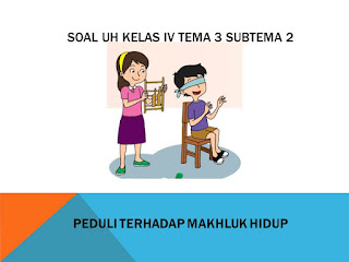 soal kelas 4 tema 3 subtema 2