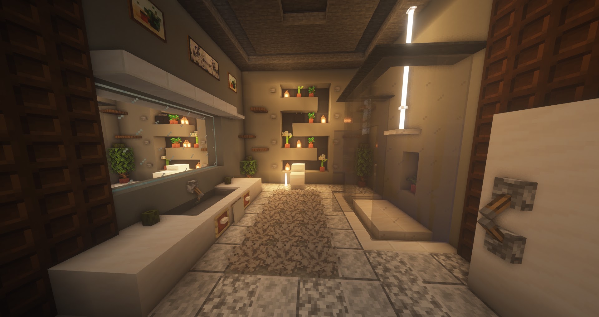 minecraft interior design