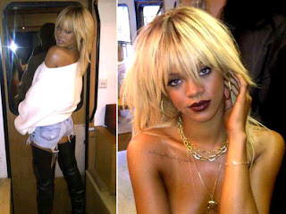 Rihanna topless twitter