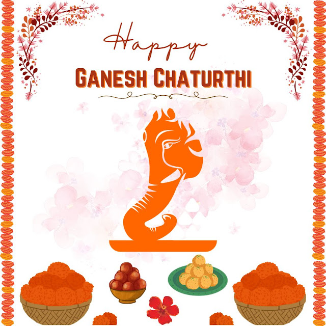 Ganesh Chaturthi Banner Editing Background