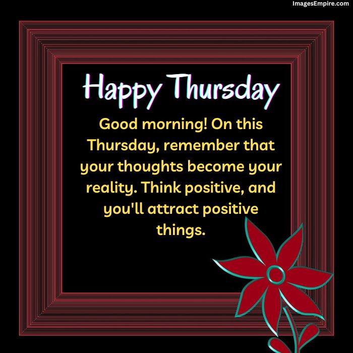 Happy Thursday Good Morning Blessings Images