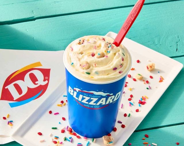 Dairy Queen Welcomes New Cake Batter Cookie Dough Blizzard