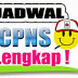 JADWAL LENGKAP PENERIMAAN CPNS TAHUN 2013 