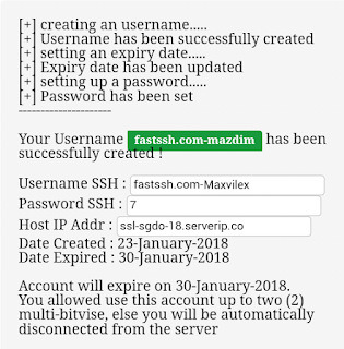 Cara membuat akun ssh premium gratis terbaru di fastssh