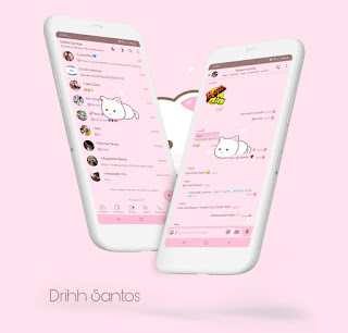 Cute Cat Theme For YOWhatsApp & Fouad WhatsApp By Driih Santos