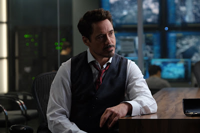 Captain America Civil War starring Robert Downjey Jr. as Iron Man