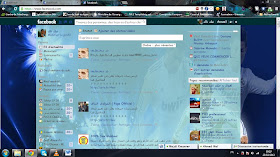 cool facebook style theme