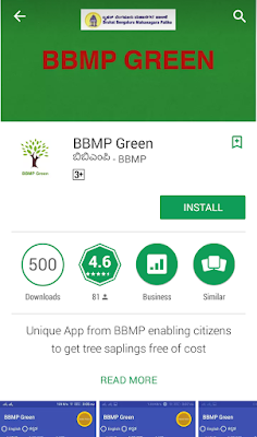 BBMP GOES E-WAY: Order a sapling via BBMP Green app and get sapplings for free