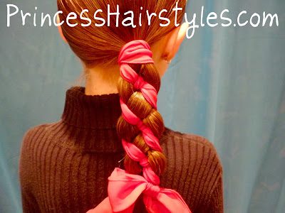 Candy Cane Braid Hairstyle  Hairstyles For Girls 