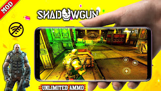 ShadowGun MOD APK+OBB Unlimited Ammo No Reload Download For Android