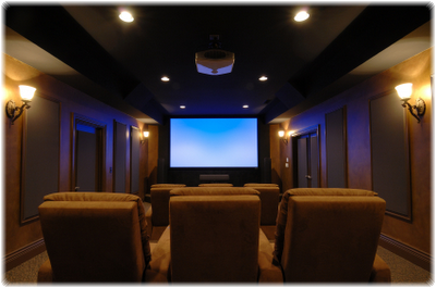 Home Theater Room Design on Home Design Desain Rumah  Home Theater Rooms Design