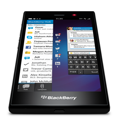 Blackberry Z3 Smart Gesture