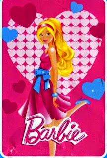 Grosir Selimut Rosanna Soft Panel Blanket Barbie