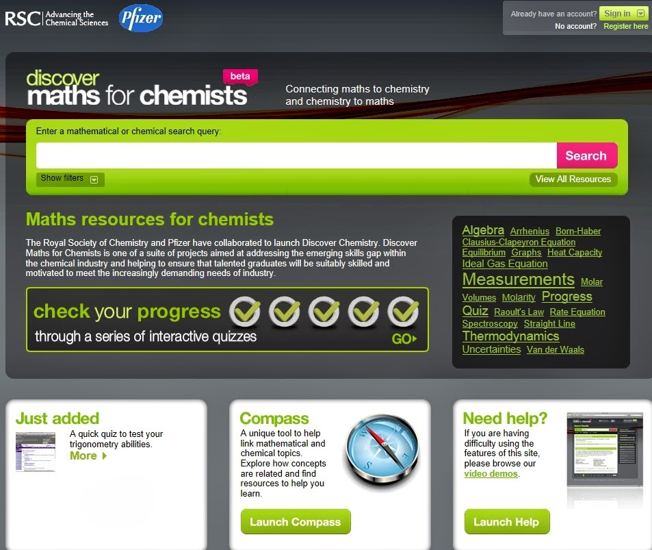 http://discovermaths.rsc.org/