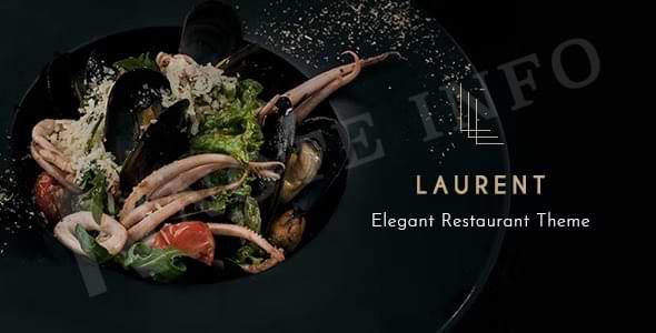 Laurent - Themeforest theme WordPress Restaurant