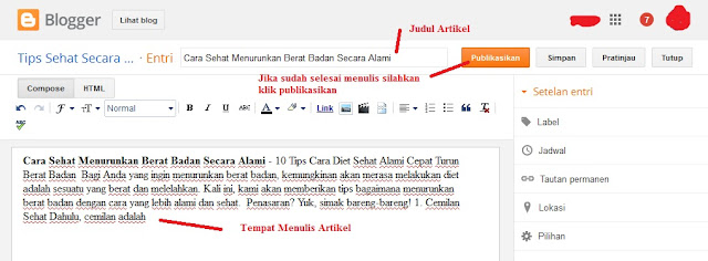  Artikel di bawah ini dapat membantu mencar ilmu anda dalam menciptakan  Berita laptop Cara Membuat Blog GRATIS di Blogger.com 