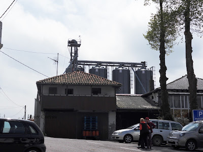 Silos en Campiello, Tineo. Grupo Ultramar Acuarelistas