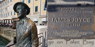 James Joyce - left my soul in Trieste