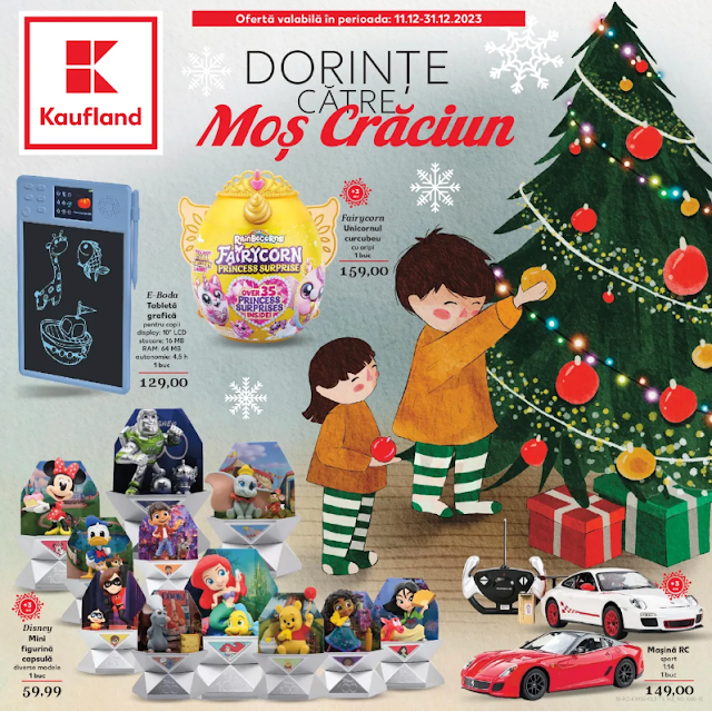 Kaufland Promotii + Catalog - Brosura 13-19.12 2023 → CRACIUN | SUPER Reduceri | Promotii Kaufland Card