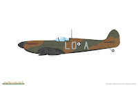 Eduard 1/48 Spitfire Mk. I early (82152) Colour Guide & Paint Conversion Chart