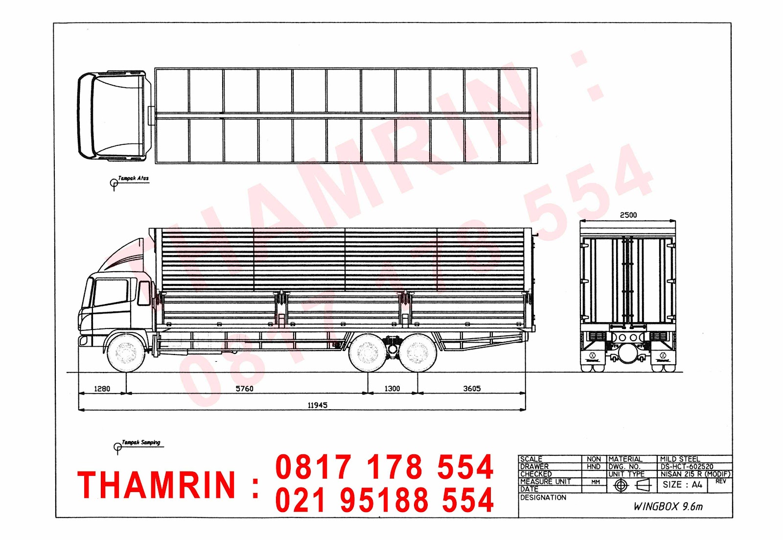 DEALER TRUCK MITSUBISHI SpecKaroseri Wing Box