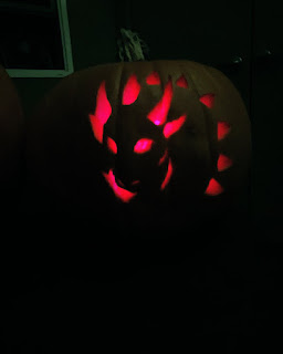 dragon head jackolantern