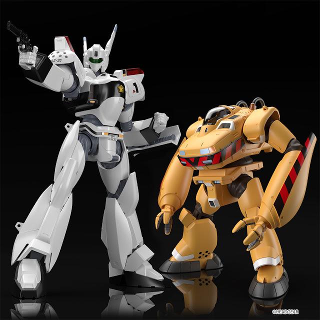 Mobile Police Patlabor - MODEROID 98-AV Ingram + Bulldog Set