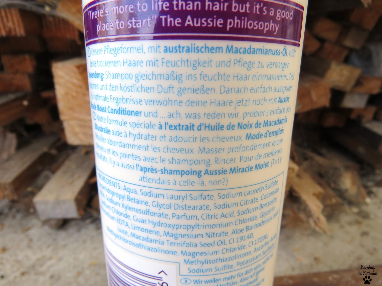 Miracle Moist Shampoo - Pour Cheveux Secs, abîmés et malheureux - Aussie