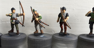 Perry Plastic archers Wars of the Roses 28mm speed painting SquadPainter Army Painter basecoat Vallejo Game Color 